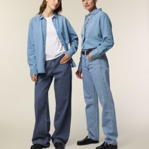 Stella Denim Shirt - Light Wash - Ink